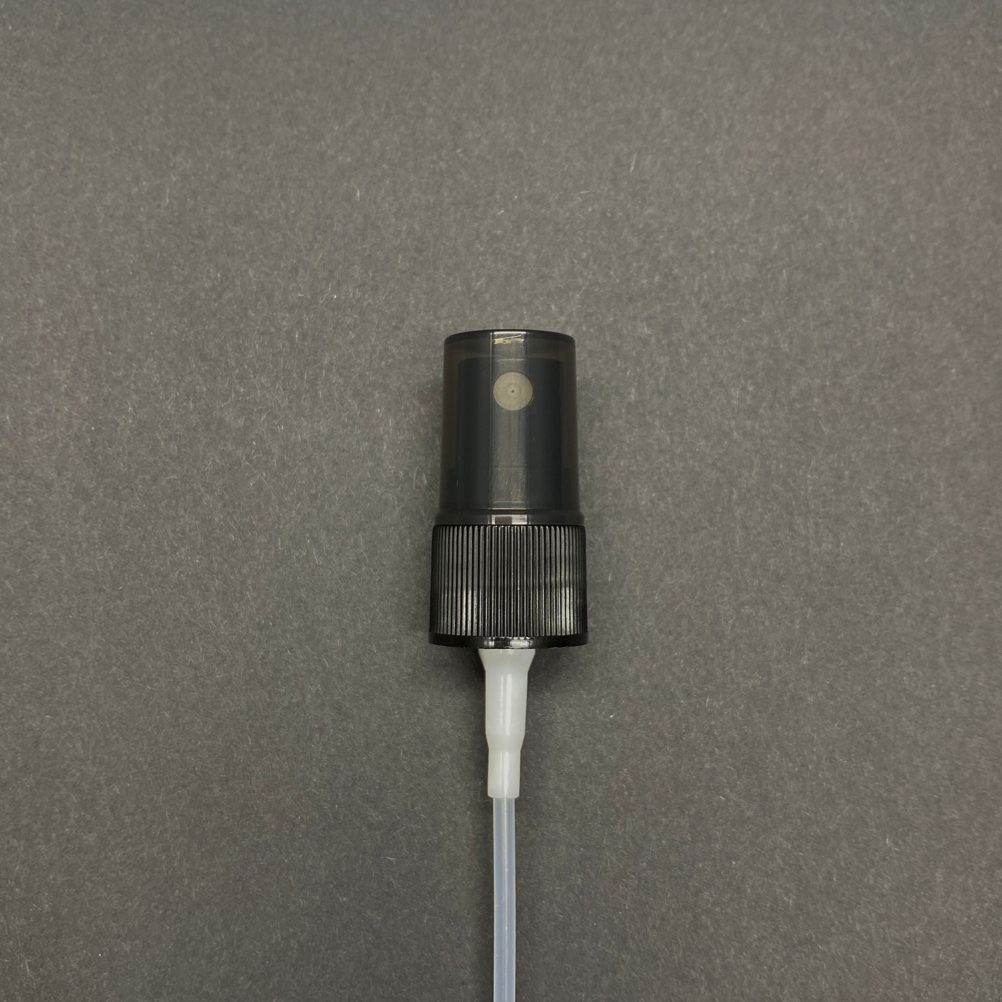 18 MM СПРЕЙ WITH ЧЕРЕН CAP - NEW - SUITABLE FOR BOTH GLASS AND PET ФЛАКОНS.