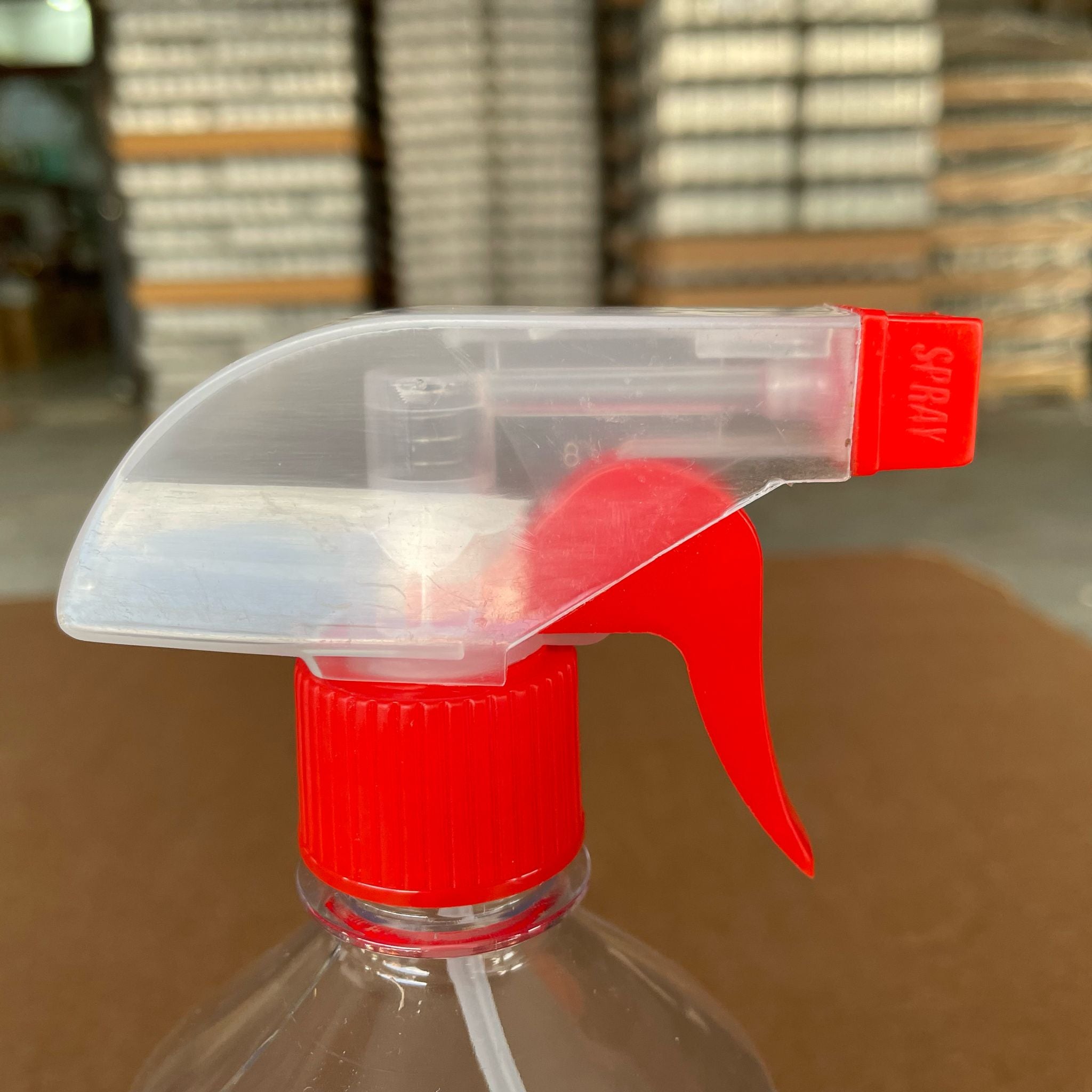 28 MM TRIGGER СПРЕЙ RED - NATURAL COLOR - 28 MM TRIGGER WINDOW CLEANER СПРЕЙ