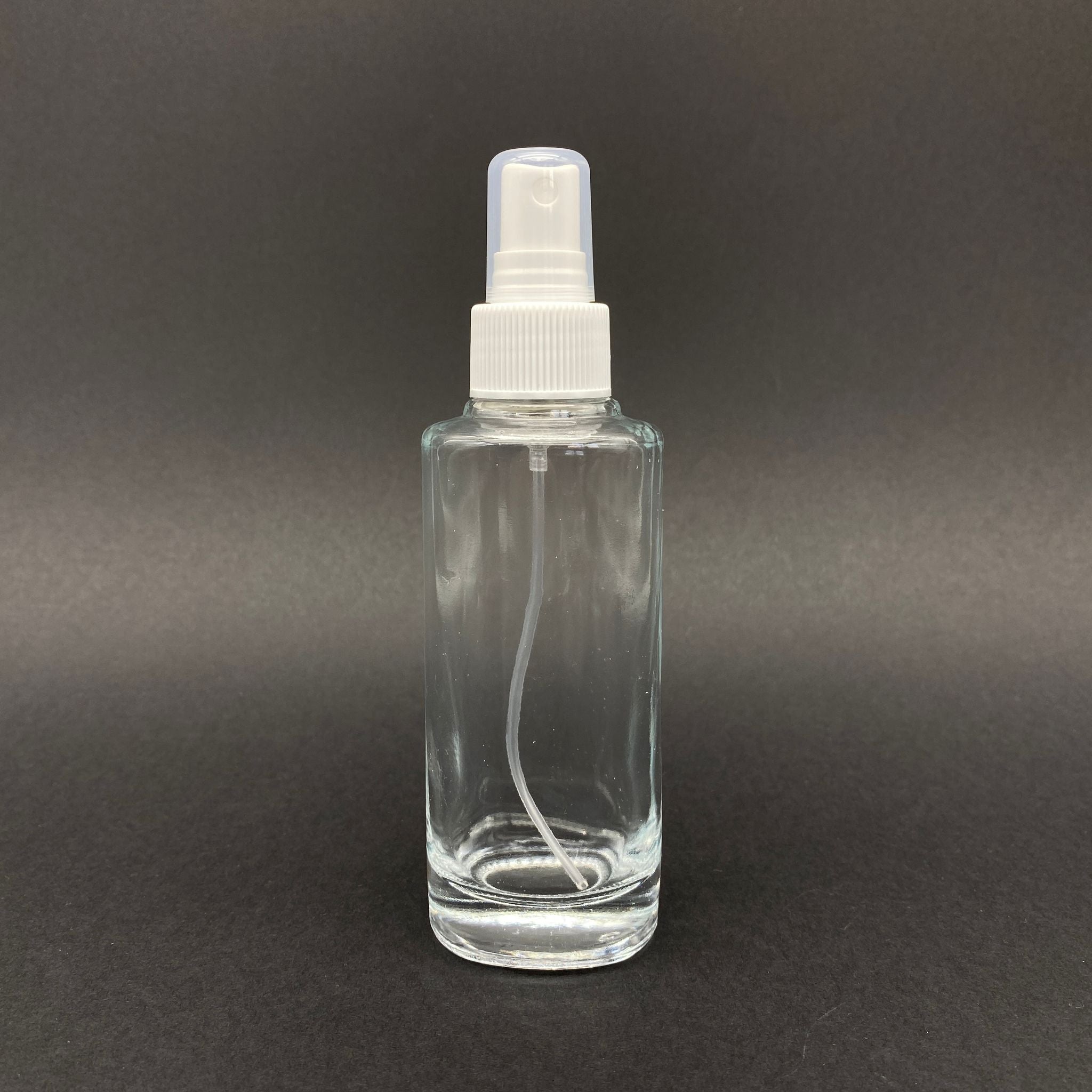 100 CC ОВАЛНА БУТИЛКА ЗА ПАРФЮМ - КОМПЛЕКТ БЯЛ СПРЕЙ - 100 ML СТЪКЛЕНА ОВАЛНА БУТИЛКА ЗА ПАРФЮМ (ВИНТОВО ГЪРЛО - РЪЧНО ЗАТВАРЯНЕ - ЗА ПЪЛНЕНЕ)
