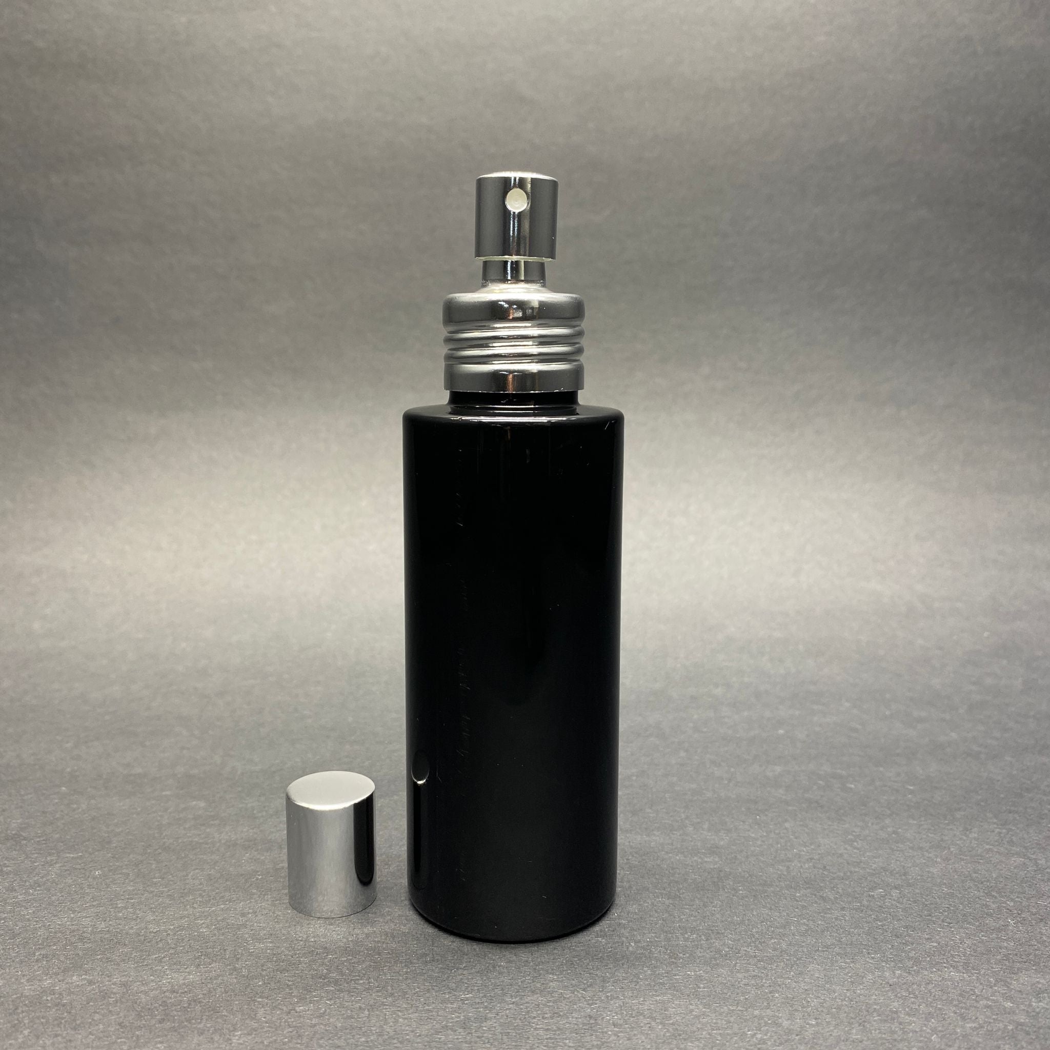 100 CC Black Blunt Model парфюм/одеколон PET бутилка - Метален комплект спрейове - 100 ml луксозен спрей парфюм/одеколон бутилка (капачка на винт, ръчно отваряне и затваряне)