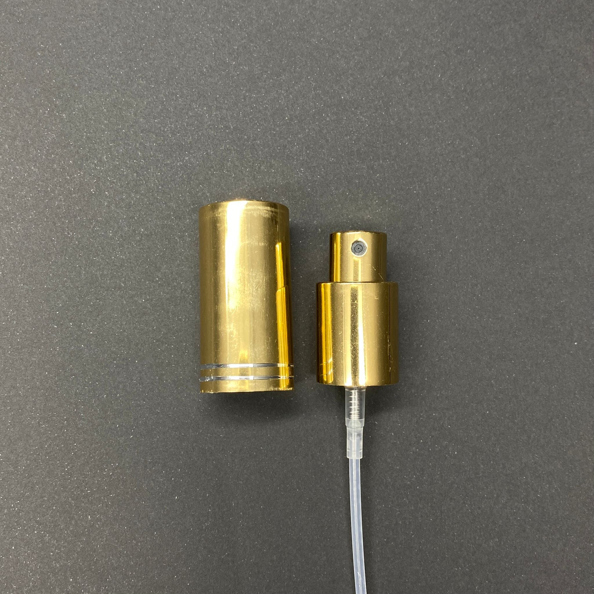18 MM СПРЕЙ ЗЛАТЕН МЕТАЛЕН ЛУКСОЗЕН СПРЕЙ - МЕТАЛЕН CAP VALVE