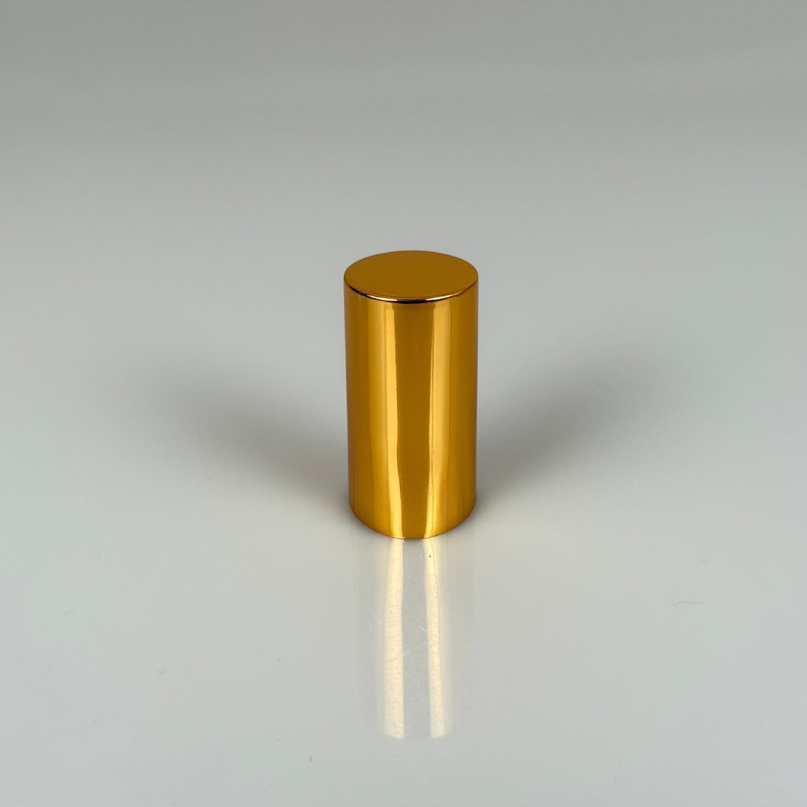 МЕТАЛЕН PROTECTIVE CAP, ЗЛАТЕН COLOR (FOR 18 MM DROPPER AND СПРЕЙ)